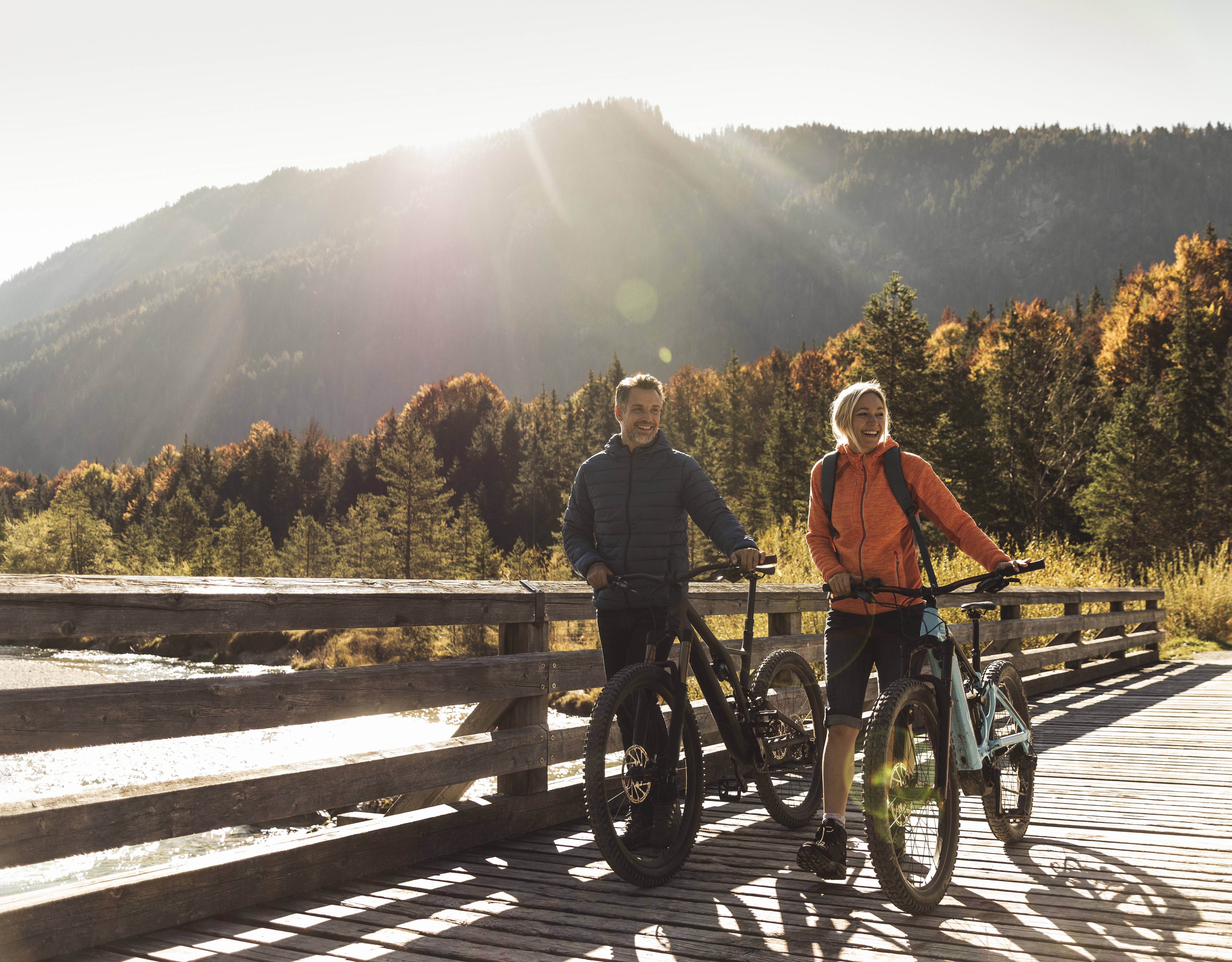 Radtour mit Fahrradcomputer