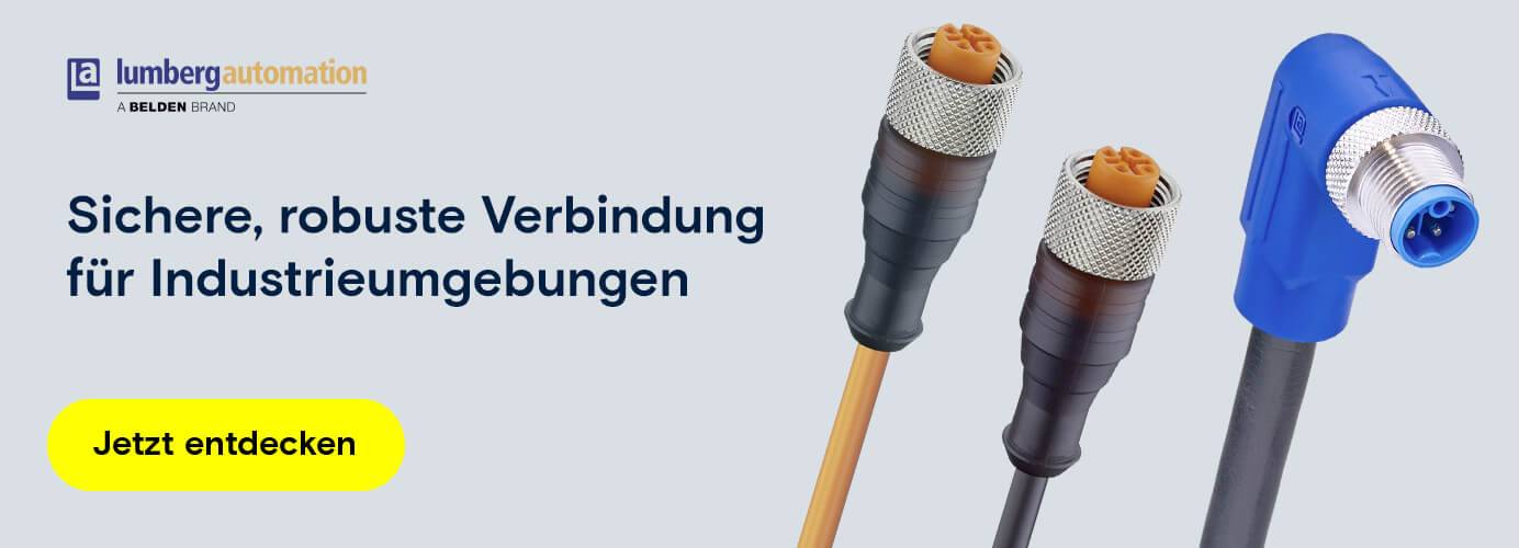 Belden - Robuste Verbindung für Industrieumgebungen