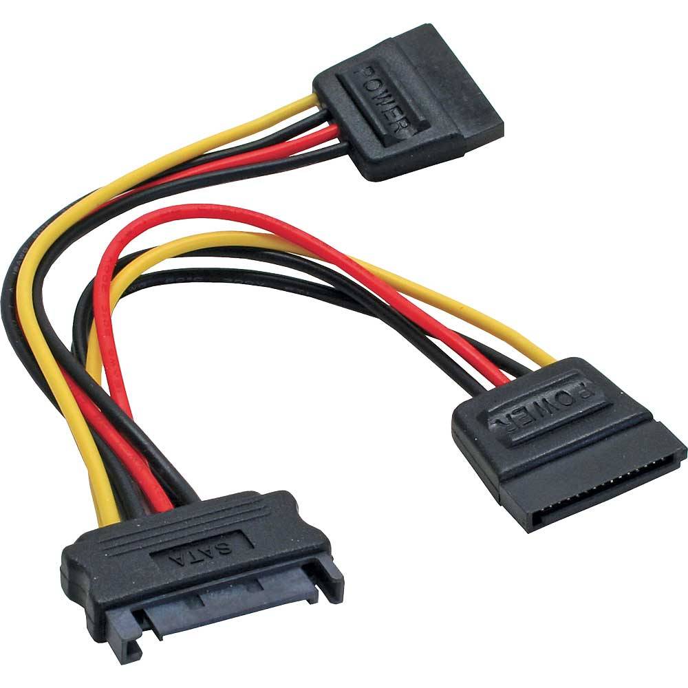 Netzstecker auf Euro 8 C7 Stecker weiß 0,5m 10x InLine® Netzkabel