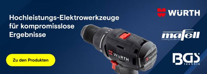 Hochleistungs-Elektrowerkzeuge für kompromisslose Ergebnisse