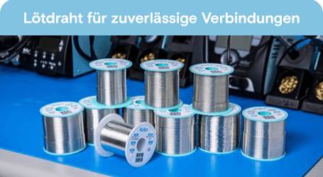 Lötdraht für zuverlässige Verbindungen