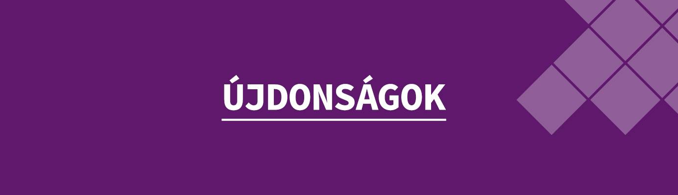 Újdonságok