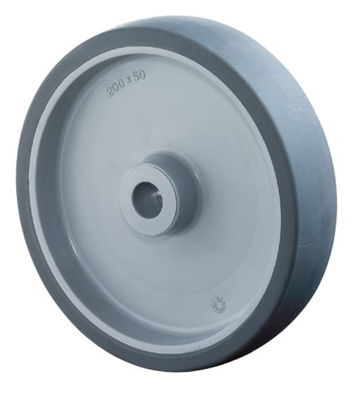 200 kg /Ø 200 mm Breite: 50 mm Gummirad
