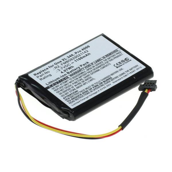 Akku Ersatzakku mit 950mAh für TomTom 4ET03 N14644
