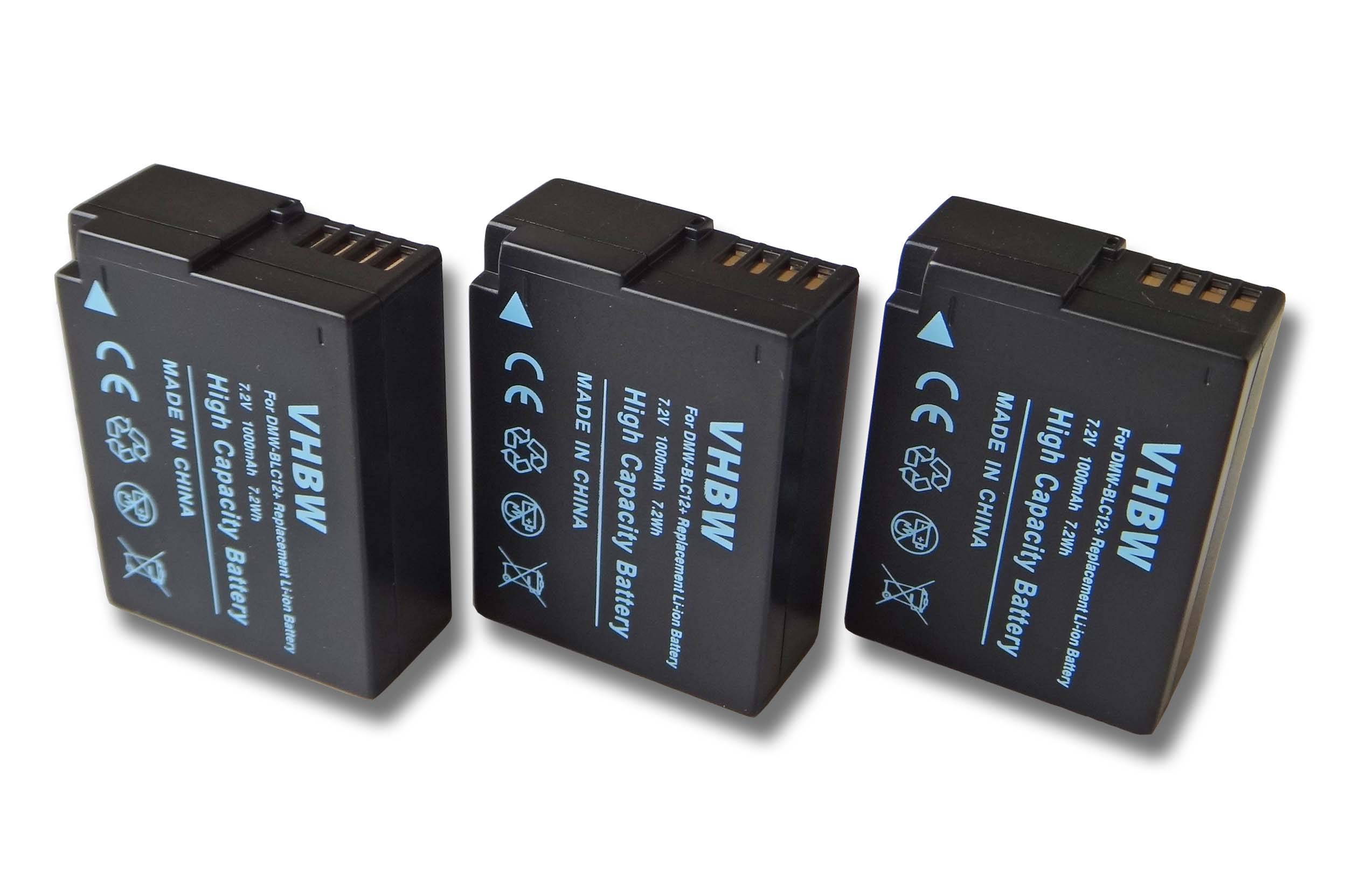 Akku Ladegerät von vhbw für Panasonic DMW-BLC12 DMW-BLC12E E