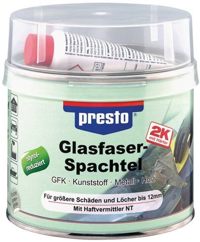 2K-Glasfaserspachtel prestolith® ext.grau-grün 1000g Dose PRESTO kaufen