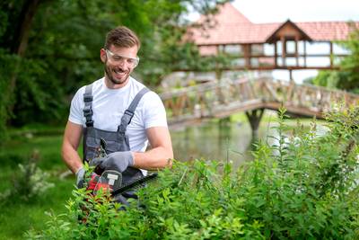 Gartenarbeit