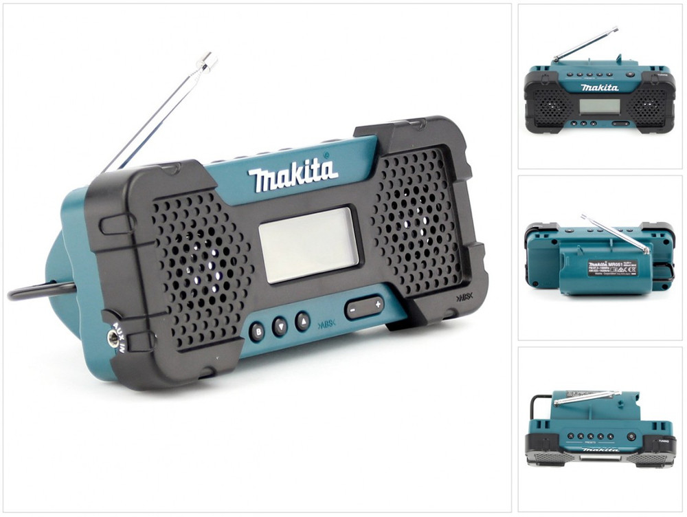 Makita MR 051 10,8 V Akku Radio nur das Gerät ohne