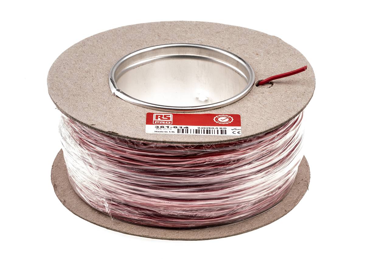 100m LIY Kabel Litze 0,14mm² Grau flexibel Kupferlitze Schaltlitze 100 Meter