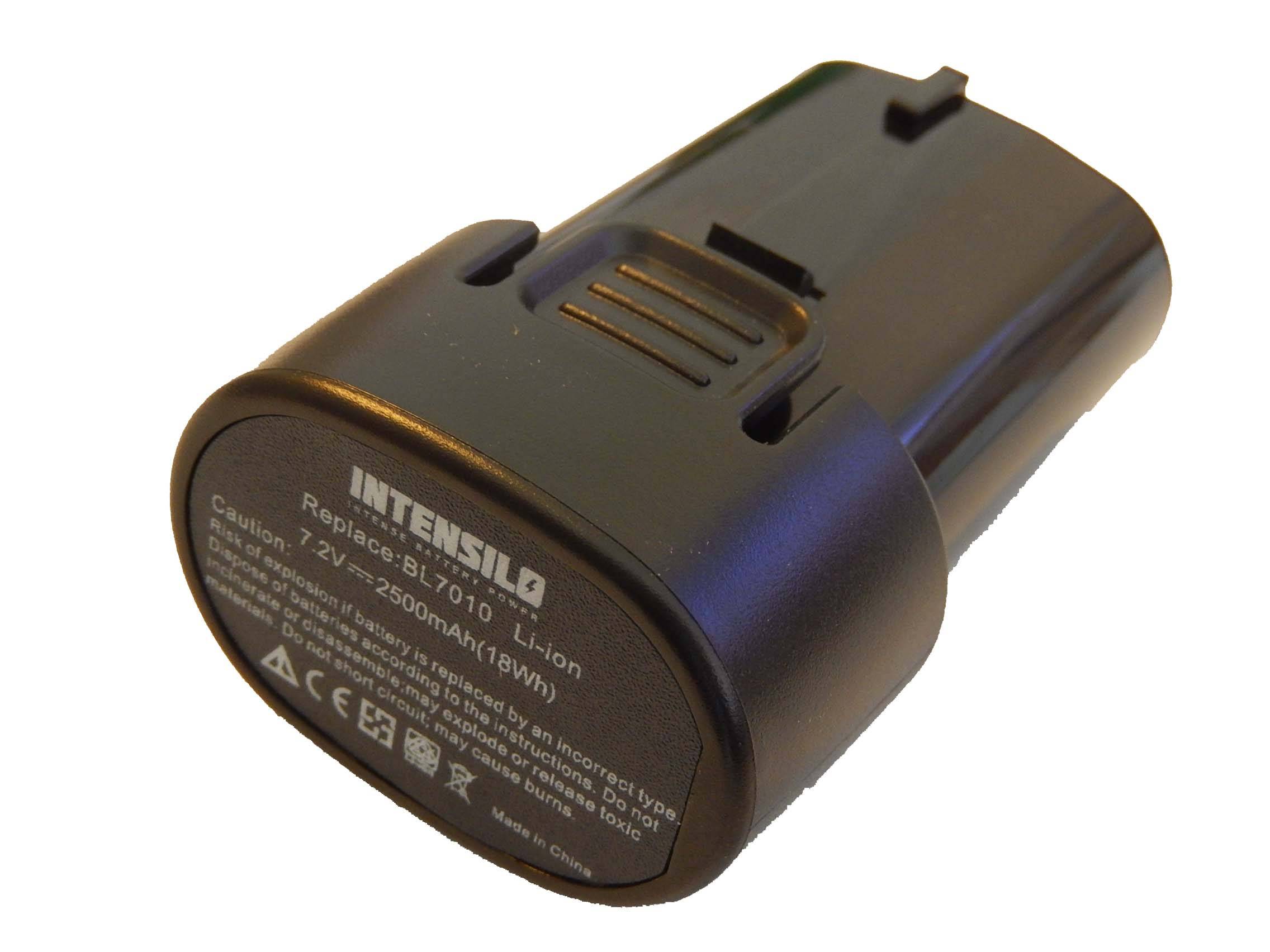 INTENSILO Li Ion Akku 2500mAh F r Elektrowerkzeuge Makita DF010 DF010D 