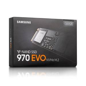 Samsung 970 Evo Ssd Festplatte 500gb M 2 2280 Pcie 3 0 X4 Lesen 3400mb S Schreiben 2300mb S Kaufen