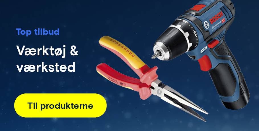 Julens slutspurtstilbud værktøj & værksted