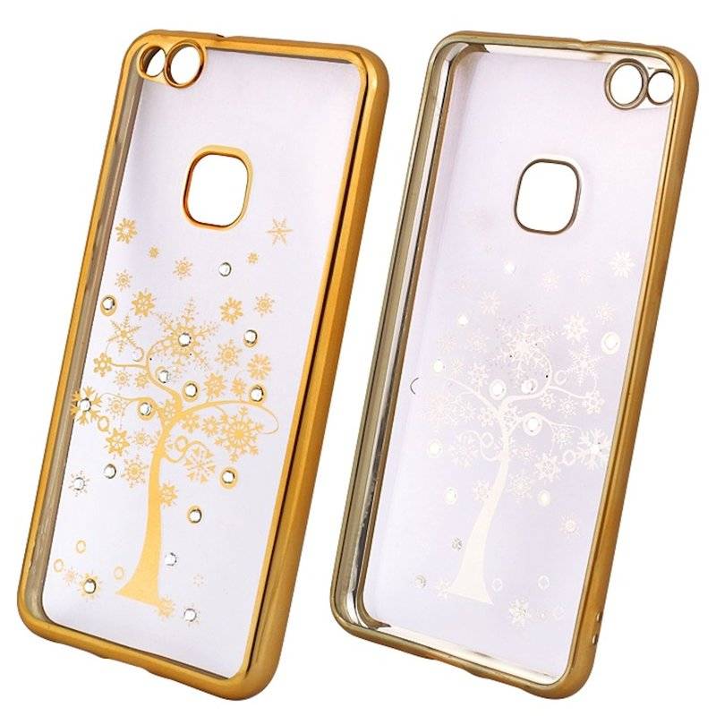 Apple iPhone 8 Handy Silikon Schutzhülle Cover Case Gold ...