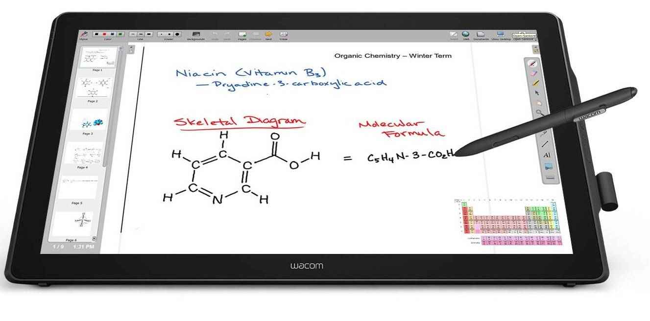Grafiktablets im Einsatz im Unterricht für Mitschriften