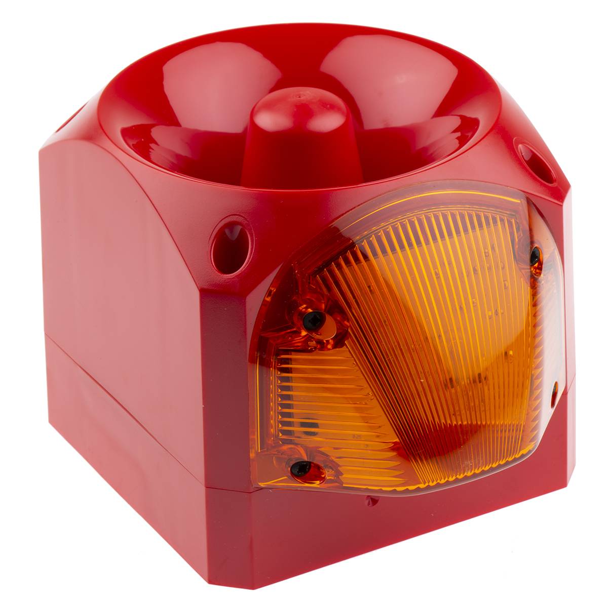 Klaxon Nexus Xenon Alarm-Leuchtmelder 105dB, Blitz-Licht Orange, 110 V