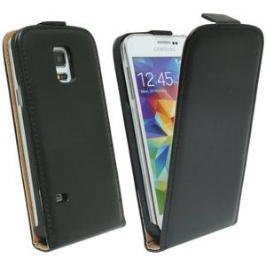 Samsung Galaxy S5 Mini Handyhulle Tasche Flip Case Smartphone Schutzhulle Schwarz Kaufen