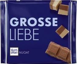 Ritter Sport Nugat Grosse Liebe 250g Inhalt 250g Kaufen