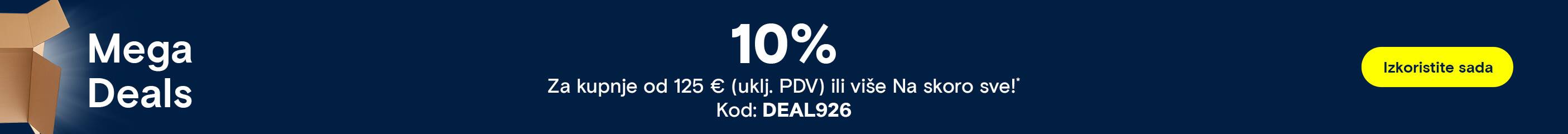 Conrad Mega Deals do 10 % popusta