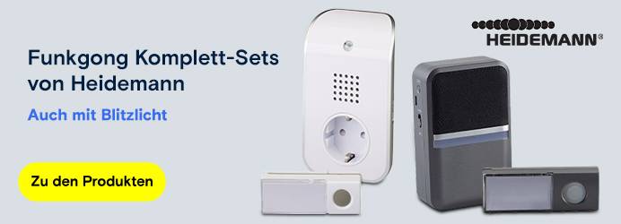 Funkgong Komplett-Sets von Heidemann