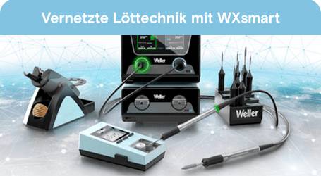 Vernetzte Löttechnik mit WXsmart