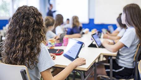 Digitale Schule - Klassenzimmer