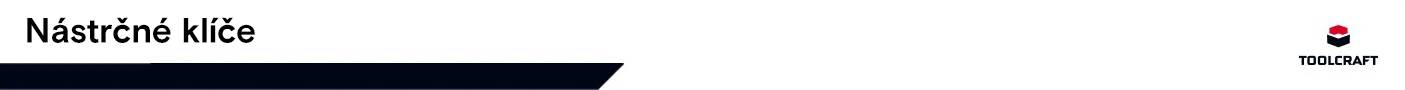 TOOLCRAFT - Nástrčné klíče