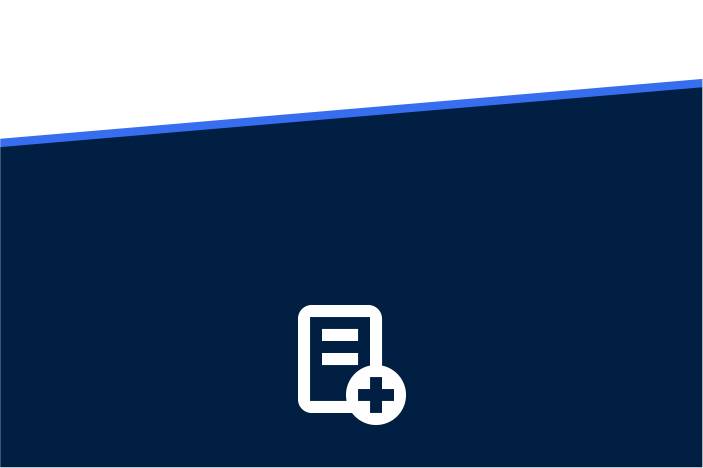 Simbolo con foglio di carta e segno più in basso al centro.