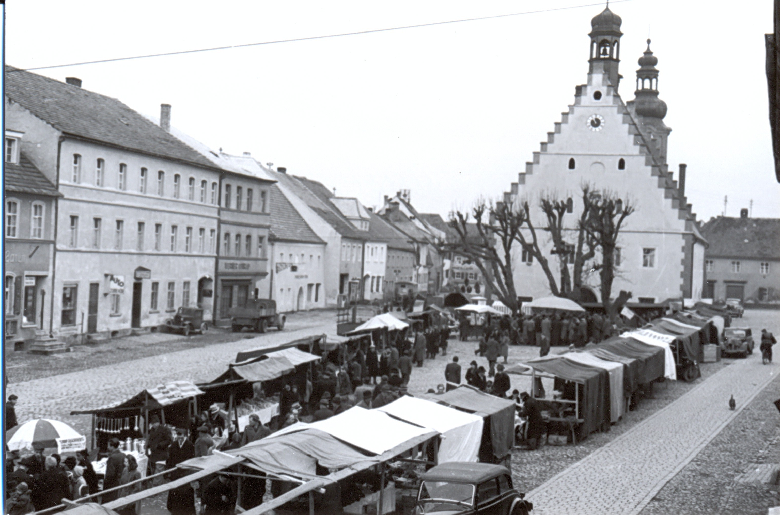 Der Hirschauer Weihnachtsmarkt 1948