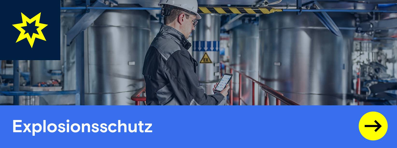 Text: Explosionsschutz
