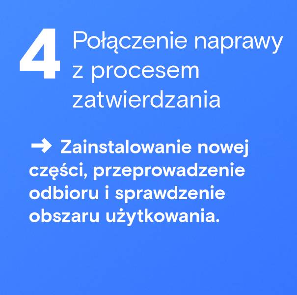 Połączenie naprawy z procesem zatwierdzania