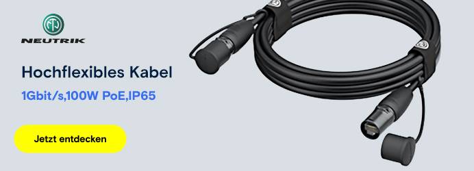 Neutrik - Hochflexibles Kabel 