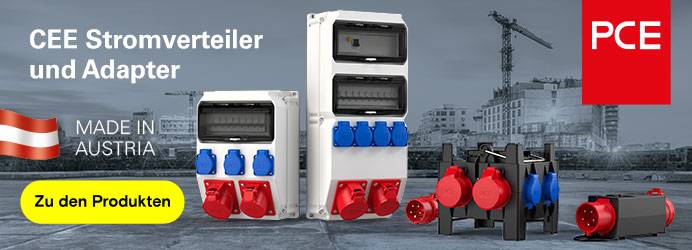 PCE - CEE Stromverteiler und Adapter