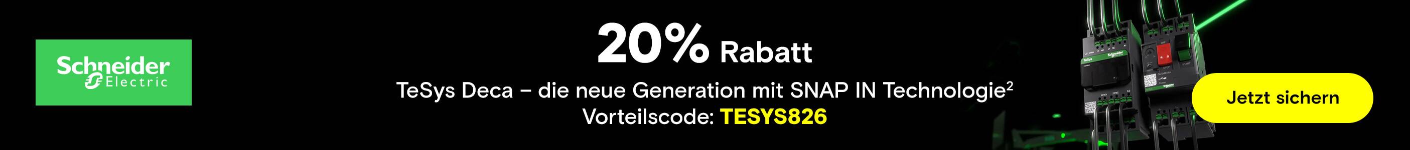 20 % Rabatt TeSys Deca