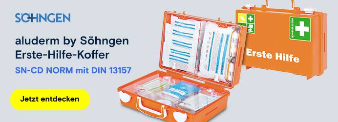 aluderm by Söhngen Erste-Hilfe-Koffer