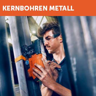Kernbohren Metall