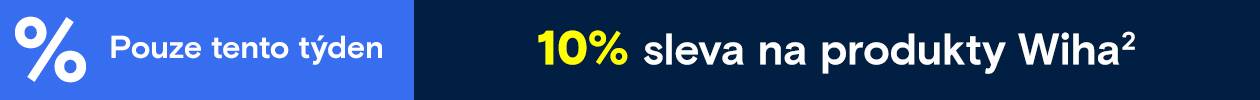 Využijte příležitosti! 10% sleva na vybrané a skladové produkty Wiha