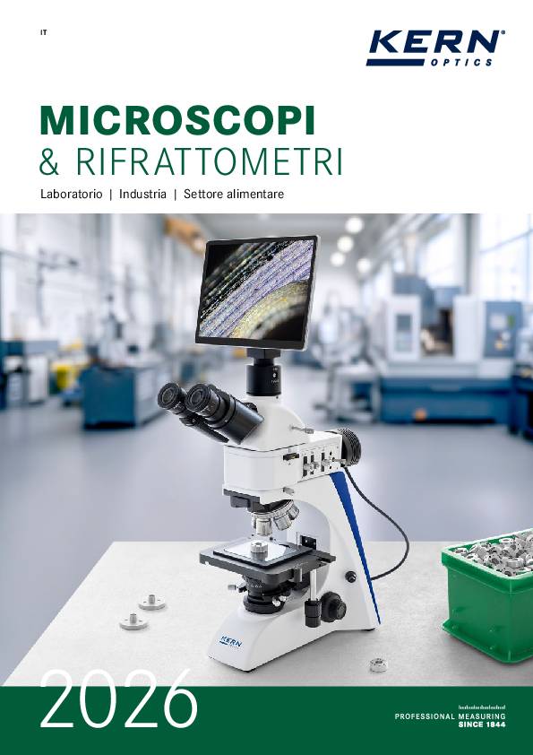 Catalog Microscopi & Rifrattometri 2026