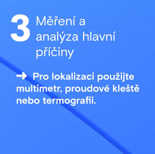 Měření a analýza hlavní příčiny