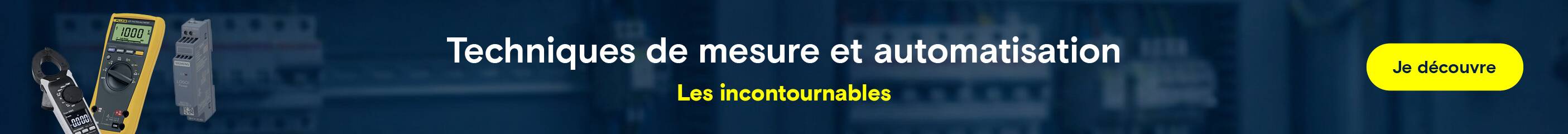 Techniques de mesure et automatisation - Je découvre