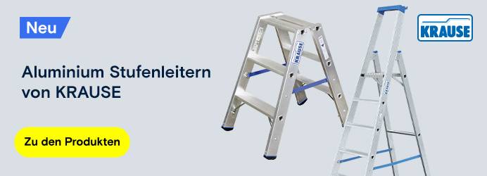 Krause Aluminium Stufenleitern 