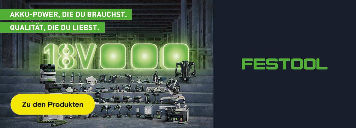 FESTOOL 18V Akku-Power