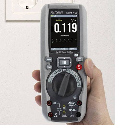 VOLTCRAFT WBM-460 multimetr s termokamerou