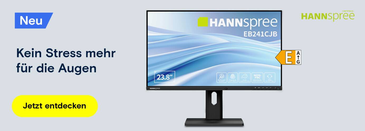 Hannspree - Kein Stress mehr für die Augen