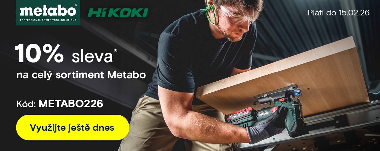 10% sleva Metabo