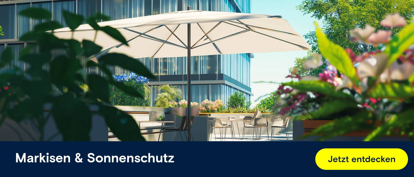 Weiterleitung  zur Kategorie "Markisen & Sonnenschutz"