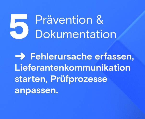 Prävention & Dokumentation