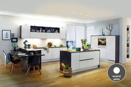 Warmweiße LEDs für eine angenehme Atmosphäre