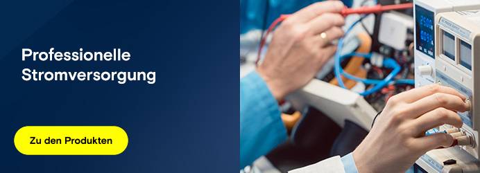 Professionelle Stromversorgung