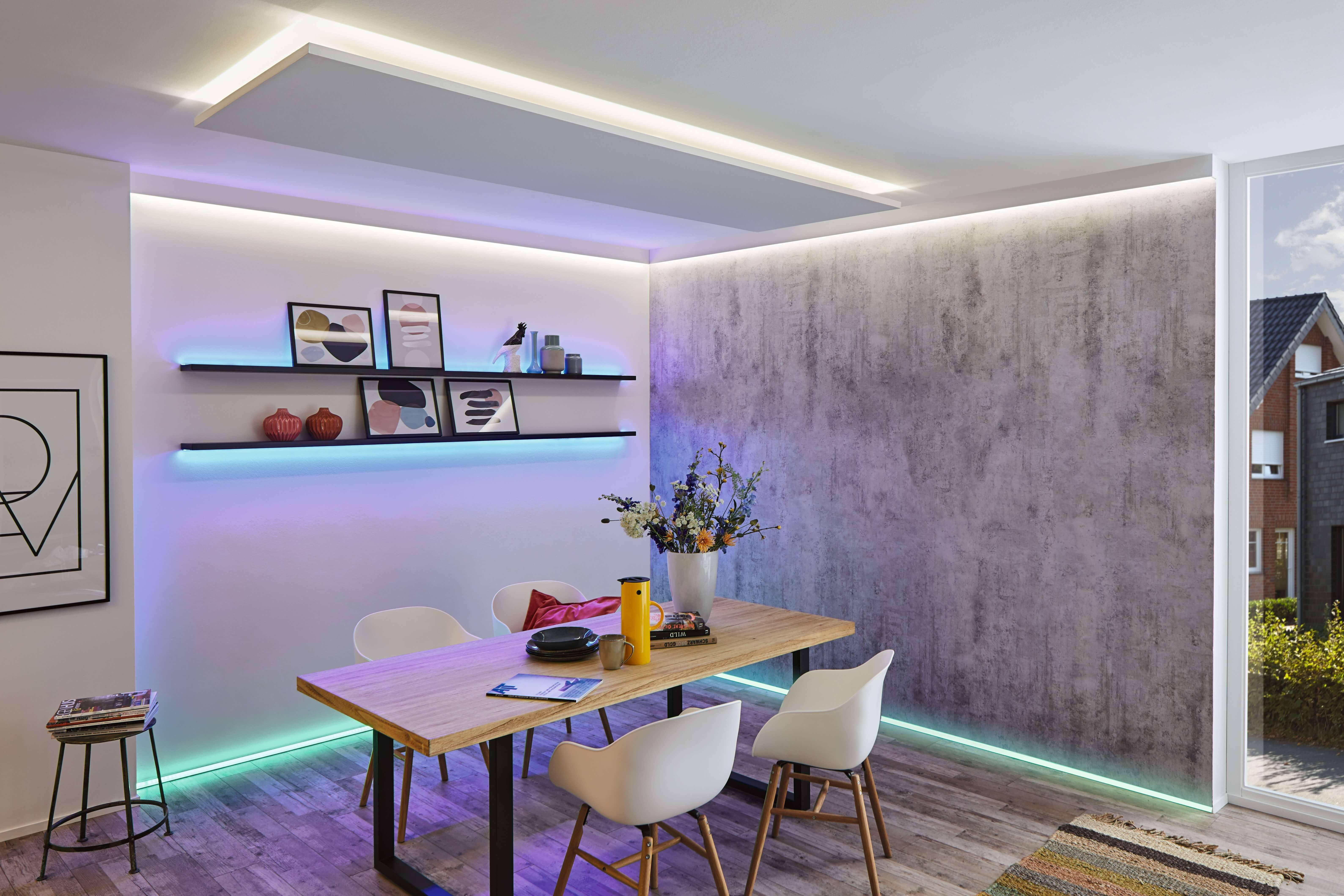 LED-Lichtbänder im Innenbereich