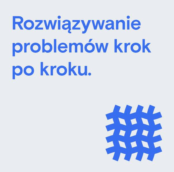 Rozwiązywanie problemów krok po kroku